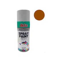 Akfix Parlak Kahverengi Sprey Boya 400 Ml Ral 8017