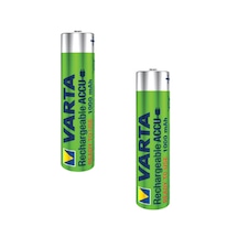 Varta 5703 1000 mAh AAA Ni-MH Şarj Edilebilir İnce Kalem Pil 2'li