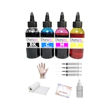 Duruink Brother Dcp-t520w Uyumlu 4x100ml Mürekkep Dolum Seti