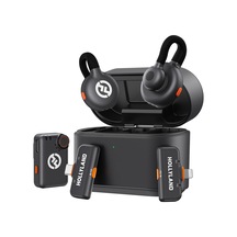 Hollyland Lark M2s Kablosuz Yaka Mikrofonu, Kamera, İphone, Android, Pc İçin, 300m Menzil, Titanyum Klips, 7g Hafif, Gürültü Engellemeli, 30 Saat Süre, Canlı Yayın Vlog İçin Yaka Mikrofonu