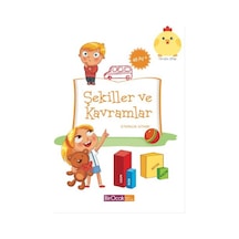 Şekiller ve Kavramlar Etkinlik Kitabı - 48 Ay - Elif Alkan - Bir Ocak Yayınları