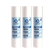 5 Mikron Sediment Spun Filtre (toz,tortu Filtre) 3 Adet 5mkr-3ad