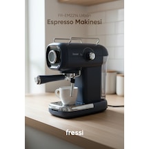 Fressi FR-EM2214 2000 W Espresso Latte Cappuccino Süt Köpürtücülü Kahve Makinesi