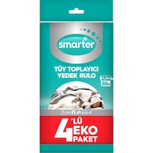 Smarterr Tüy Toplayıcı 4'lü Yedek Temizlik Rulosu