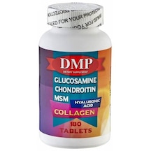 Dmp Glucosamine Chondroitin Msm Hyaluronic Acid Collagen 180 Tab.