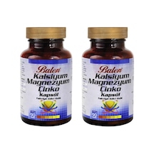 Balen Kalsiyum Magnezyum Çinko 709 Mg 90 Kapsül x 2 Adet