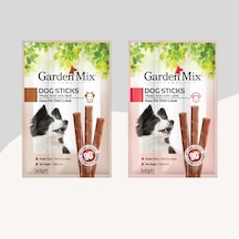 Garden Mix Kuzu Etli Köpek Stick Ödül 3 x 11 G + Garden Mix Dana Etli Köpek Stick Ödül 3 x 11 G