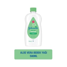 Johnson's Baby Nemlendirici Ve Besleyici Aloe Vera Bebek Yağı 500 Ml