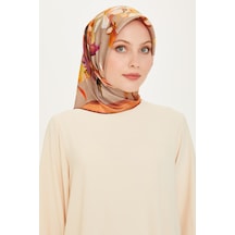 Armine Dj Saf İpek Eşarp 9215d S Sura - E24k9215d01-2 - 90 X 90 / Taş Taş
