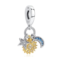 Fubena Gökyüzü Üçlü Sallantılı Charm