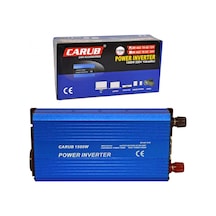Carub İnverter 12v Dan 220v A Yükseltici 1500w Usb 5v-1a Çıkışlı Br4621862
