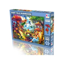 31502 Faıry Tale Mushrooms 100 Parça Puzzle
