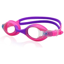 Lbwbw Silikon Çocuk Yüzme Gözlüğü Hd Yüzme Gözlüğü Su Geçirmez Buğu Önleyici Yüzme Gözlüğü - Mavi - Mor