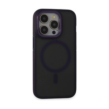 Joko Apple İphone 14 Pro Max Kılıf Rocky Magsafe Kapak - Derin Mor 0.2M-Çok Renkli