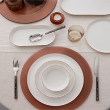 Bnvfr26ys51039 Bone V Form 26 Parça Yemek Takımı Mat Bronz File