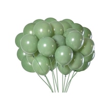 Küf Yeşili 12 Inç Pastel Balon 10 Lu Küf Yeşili Küf Yeşili