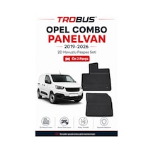 Trobus Opel Combo Panelvan 2023-2026 Dizel 2d Havuzlu Paspas 2 Parça
