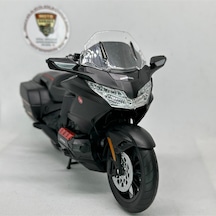 Honda Goldwing Dct 1:12 Diecast Motosiklet Model Lisanslı Metal Maket Oyuncak & Biblo