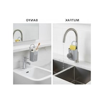 Askılı Akıllı Lavabo Süngerliği - Drenajlı, Kompakt Tasarım 10x18 Cm 0