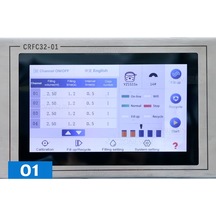 Crfc32 Peristaltik Pompa Tüp Dolum Makinesi Dokunmatik Ekranı Bal Parfüm Sıvı Dolum Makineleri İçin