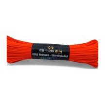 Turuncu Paracord İp, 4 Mm Kalınlığında Ve 30 Metre Uzunluğunda