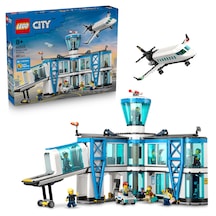 LEGO® City Havaalanı ve Uçak 60502 - 6 Yaş ve Üzeri Çocuklar İçin Yaratıcı Oyuncak Yapım Seti (887 Parça)
