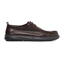 Brown Safari Oxford Klasik Erkek Ka-26y-e15303 John May Mars Shoe Brown Safari
