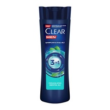 2 Adet Clear Men Şampuan Cool Sport Menthol 3 İn 1