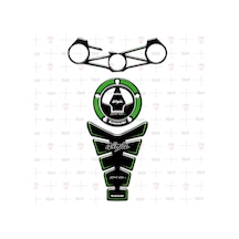 KAWASAKİ ZX-6R Special 2013-2016 Tank Pad Depo Kapak Gidon Pad Set 3'lü Set