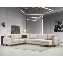 Kristal Dinlenme+3+köşe+2 Köşe Takımı Bej