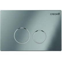 Creavit Terra Parlak Krom Kaplama Kumanda Paneli Parlak Krom