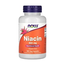 Now Foods, Niacin, 500 Mg, 100 Veg Capsules