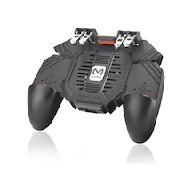 Büro Ev Ofis Cep Telefonu İçin 4000mah 4 Buton Soğutucu Fanlı Tutucu Gamepad