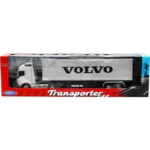1:32 Volvo Model Tır Oyuncak Volvo Tır Oyuncak Dorseli Tır Kolekisyon Renkli