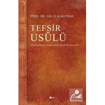Tefsir Usulü / Halis Albayrak 9789757796848