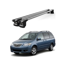 Trio-ı Mazda Mpv 2000-2004 Uyumlu Kilitli Ara Atkı 135cm Port Bagaj Tavan Barı