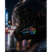 Kask Üstü Kamera Bluetooth Müzik Ve Çağrı Özellikli Geniş Açılı Lens