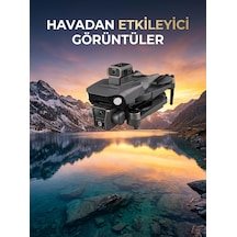 Çift Kameralı Gps Drone Geniş Açılı Havadan Görüntüleme Sistemi