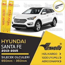 Hyundai Santa Fe Muz Silecek Takımı 2013-2015 İnwells N11.3456