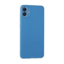 Samsung Galaxy A05 Kılıf First Silikon - Mavi 0.2M-Çok Renkli