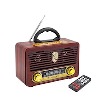 Magıcvoıce MV-115BT USB/SD/FM/Bluetooth Destekli Nostaljik Radyo