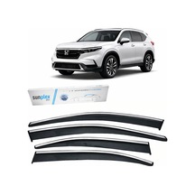 Sunplex Honda Crv 2022- Krom Cam Rüzgarlığı 4 Parça