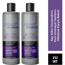 Urban Care Expert Biotin & Kafein Şampuan Serisi 2'li Set