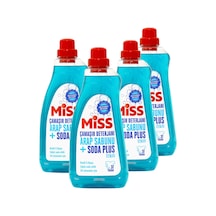 Sıvı Çamaşır Deterjanı Arap Sabunu + Soda Etkili 1500 Ml X 4 Adet Diğer