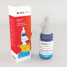 Agfaphoto T6732 İnkjet Mürekkep Cyan Mavi