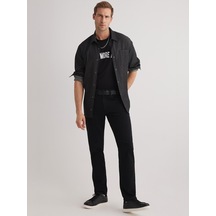 Jud Alex 96 Normal Bel Siyah Tapared Slım Jeans Erkek Siyah