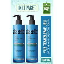 Doselin Akne Karşıtı Yüz Temizleme Jeli 2 x 400 ML