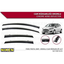 Ford Fiesta Kromlu Cam Rüzgarlığı Niken 2009+