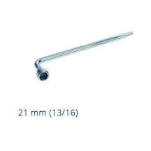 İzeltaş Bijon Anahtari Pipo Tipi 21 MM Tornavida Ağızlı 1940090021