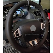 Renault Serisi Dikmeli Direksiyon Kılıfı Soft Tek Yüzüklü Model